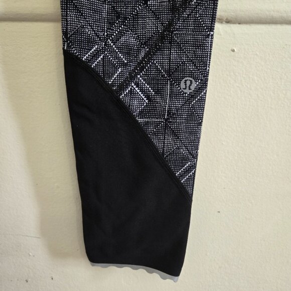 Lululemon Tight Stuff Tight II (25") Formation Alpine White Black - Picture 7 of 9